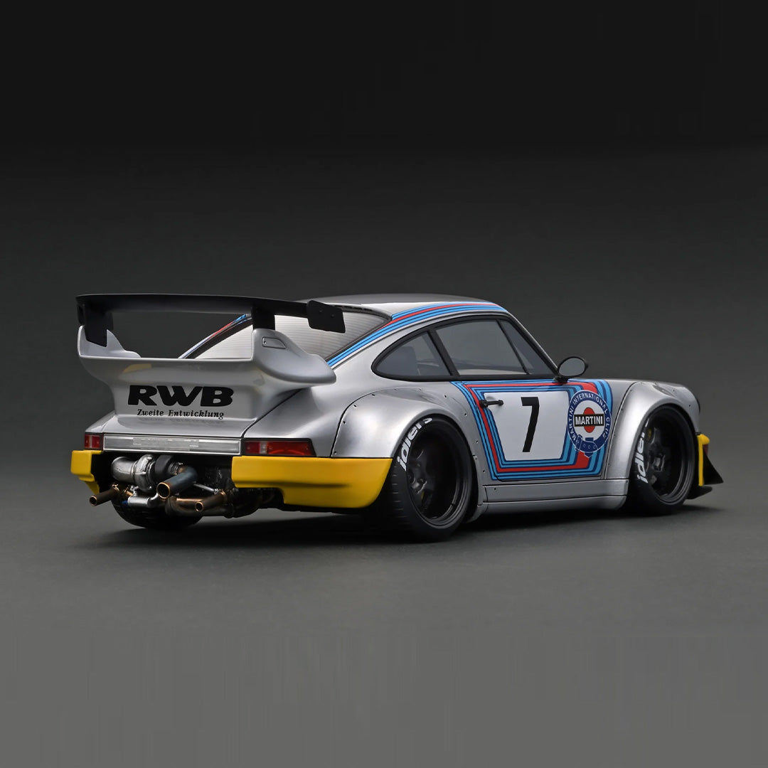 RWB 964 Silver/Yellow With M64 engine & tshirt