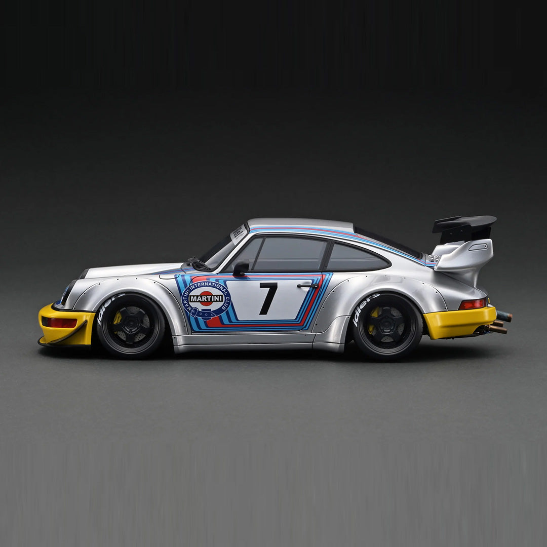 RWB 964 Silver/Yellow With M64 engine & tshirt