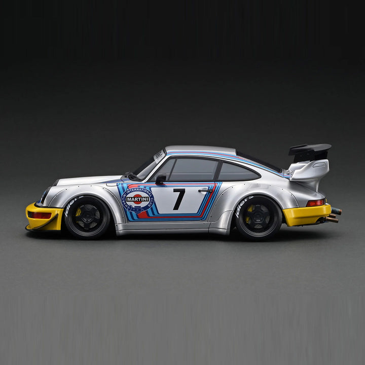 RWB 964 Silver/Yellow With M64 engine & tshirt