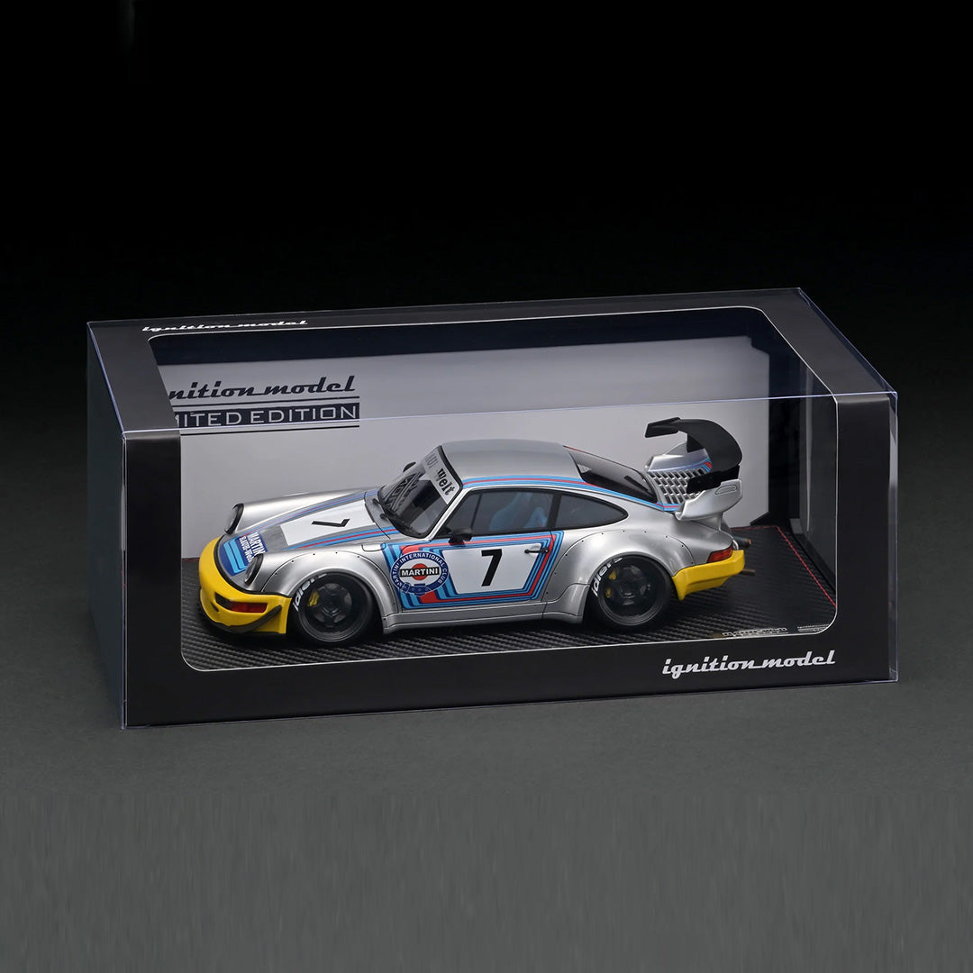 RWB 964 Silver/Yellow With M64 engine & tshirt