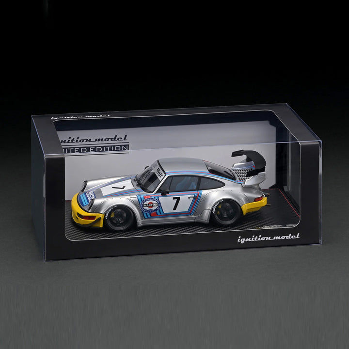 RWB 964 Silver/Yellow With M64 engine & tshirt