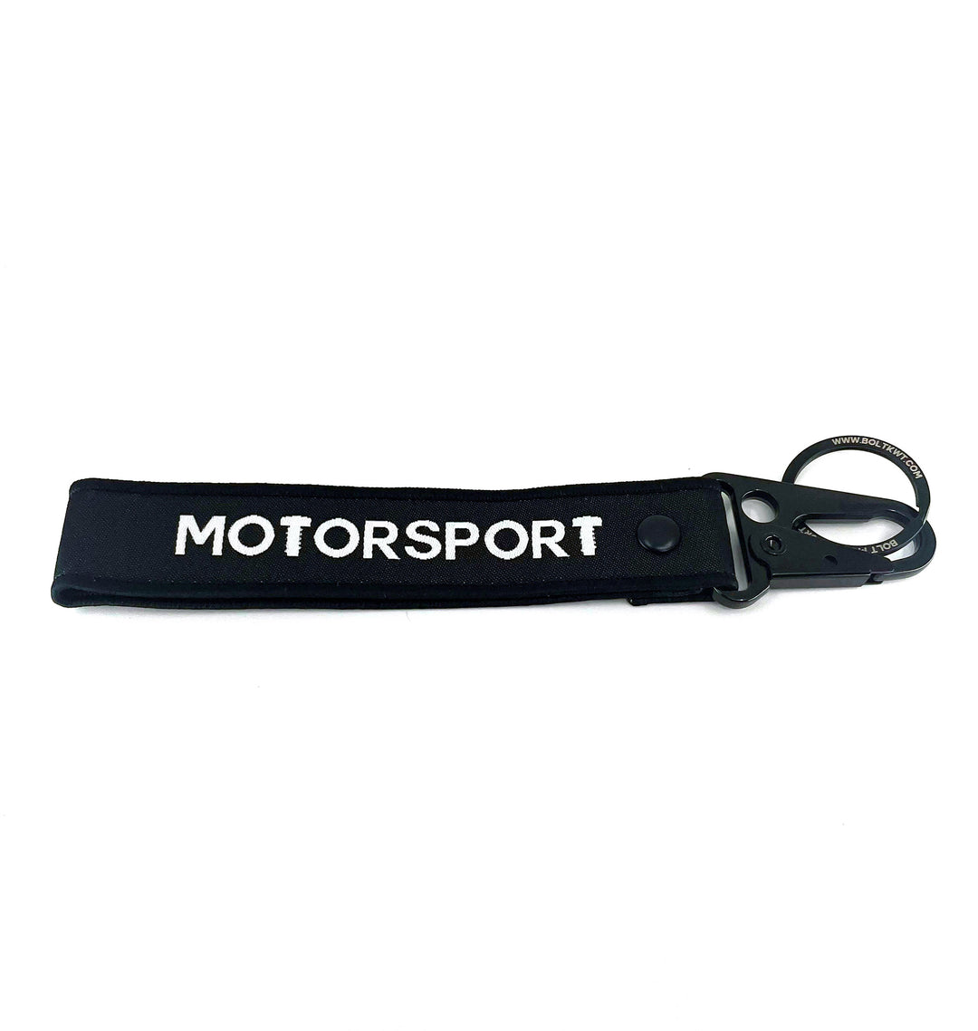 bolt motorsport keychain